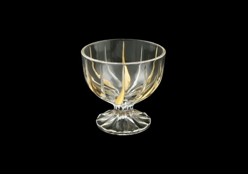 Trix MM TCG Small Bowl d10cm 1pc in Clear&Gold (1250)