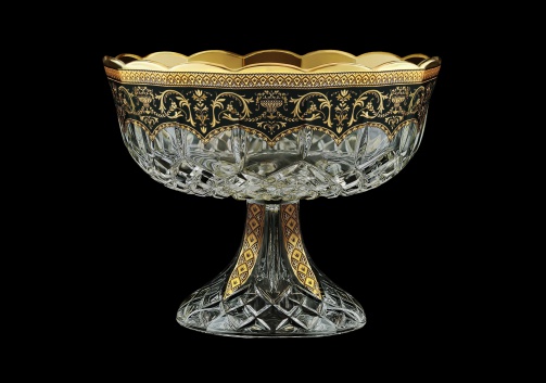 Opera MVO OEGB Large Bowl d23cm 1pc in Flora´s Empire Golden Black Decor (26-532)