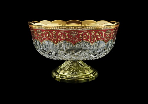 Opera MVZ OEGR Large Bowl d23cm 1pc in Flora´s Empire Golden Red Decor (22-532/O.17)