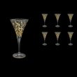 Laurus C3 LLG Wine Glasses 170ml 6pcs in Gold(1341)