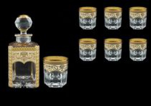 Provenza Set WD+B2 PEGI 750ml+6x280ml 1+6pcs in Flora´s Empire Gold. Ivory D. (25-528/527)