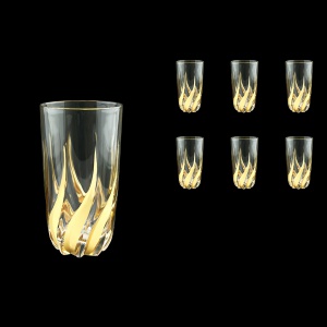 Trix B0 TTG Water Glasses 470ml 6pcs in Gold (1266)