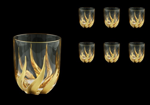 Trix B2 TTG Whisky Glasses 400ml 6pcs in Gold (1265)