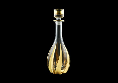 Trix RD TTG Round Decanter 900ml 1pc in Gold (1269)