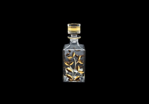 Laurus WD LLG Whisky Decanter 850ml 1pc in Gold (1354)