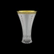 Timeless VV TMGB SKLI Vase 30cm 1pc in Lilit Gold. Black D.+SKLI (31-117/bKLI)