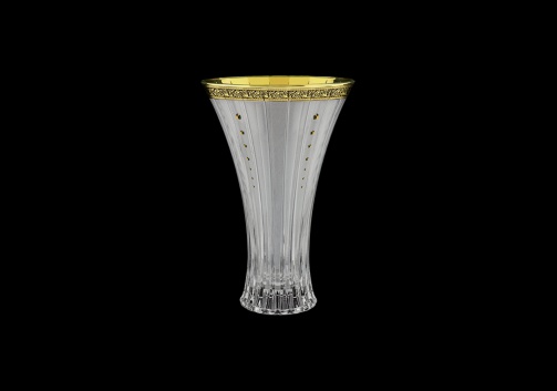 Timeless VV TMGB SKTO Vase 30cm 1pc in Lilit Gold. Black D.+SKTO (31-117/bKTO)