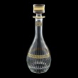 Timeless RD TMGB Round Decanter 900ml 1pc in Lilit Golden Black Decor (31-285)