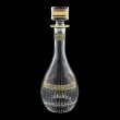 Timeless RD TMGB Round Decanter 900ml 1pc in Lilit Golden Black Decor (31-285)