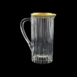 Timeless J TMGB Brocca Jug 1200ml 1pc in Lilit Golden Black Decor (31-284)