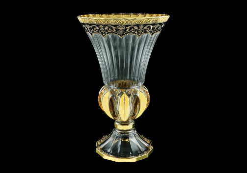 Adagio VVA AEGB Vase 35cm, 1pc in Flora´s Empire Golden Black Decor (26-535)