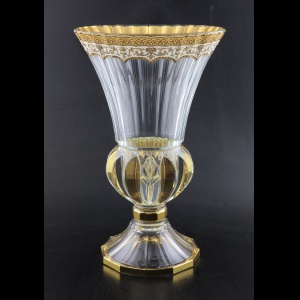 Adagio VVA AEGW Vase 35cm, 1pc in Flora´s Empire Golden White Decor (21-535)