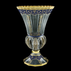 Adagio VVA AEGC H Vase 35cm, 1pc in Flora´s Empire Golden Blue Decor+H (23-535/H)