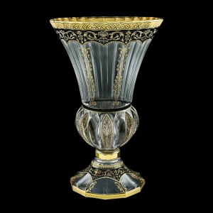 Adagio VVA AEGB H Vase 35cm, 1pc in Flora´s Empire Golden Black Decor+H (26-535/H)