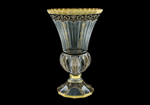 Adagio VVA AEGB H Vase 35cm, 1pc in Flora´s Empire Golden Black Decor+H (26-535/H)