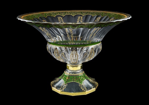 Adagio MVA AEGG H Bowl, 35x25cm, 1pc in Flora´s Empire Golden Green Decor+H (24-536/H)
