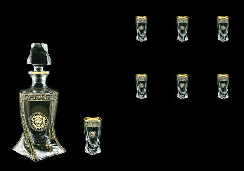 Bohemia Quadro Set WD+B5 QOGB b 500ml+6x50ml, in Lilit&leo Gold. Bl. D.(41-490)