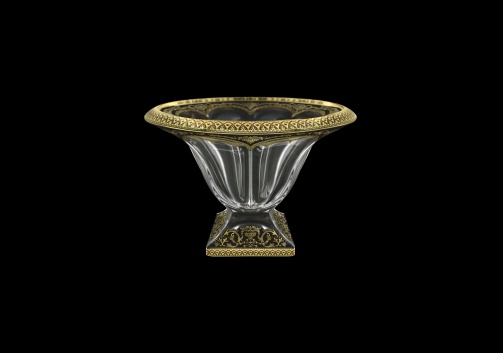 Panel MM PEGB CH Small Bowl 20,5cm 1pc in Flora´s Empire Golden Black Decor (26-349)