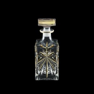 Oasis WD OCG Whisky Decanter 850ml, 1pc in Half Star Gold (1296/KCR)