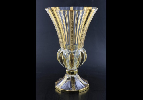 Adagio VVA AMGB Vase 35cm 1pc in Lilit Golden Black Decor (31-405)