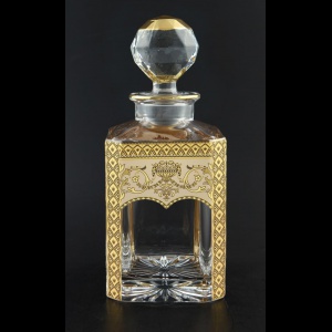 Provenza WD PEGI Whisky Decanter 750ml 1pc in Flora´s Empire Golden Ivory Decor (25-528)