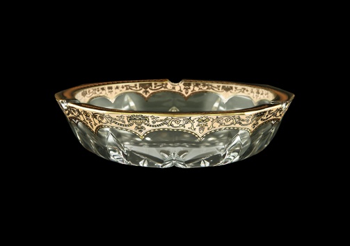 Opera PO OEGI Ashtray d17,5cm 1pc in Flora´s Empire Golden Ivory Decor (25-539)