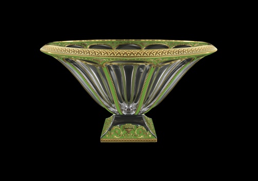 Panel MV PEGG B Large Bowl 33cm 1pc in Flora´s Empire Golden Green Decor (24-611)