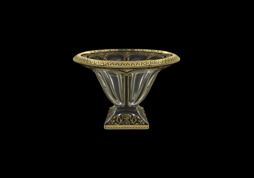 Panel MM PEGB B Small Bowl 20,5cm 1pc in Flora´s Empire Golden Black Decor (26-612)