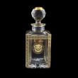 Provenza WD PLGB Whisky Decanter 750ml 1pc in Antique&Leo Golden Black Decor (42-134)