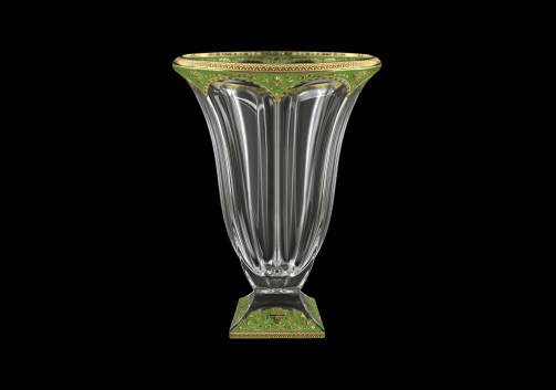 Panel VV PEGG CH Vase 36cm 1pcin Flora´s Empire Golden Green Decor (24-351)
