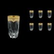 Trix B0 TEGI Water Glasses 470ml 6pcs in Flora´s Empire Golden Ivory Decor (25-567)