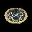 Opera PO ONGC Ashtray d17,5cm 1pc in Romance Golden Classic Decor (33-406)