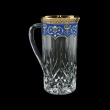 Opera J OEGC Jug 1200ml 1pc in Flora´s Empire Golden Blue Decor (23-660)