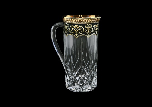 Opera J OEGB Jug 1200ml 1pc in Flora´s Empire Golden Black Decor (26-660)