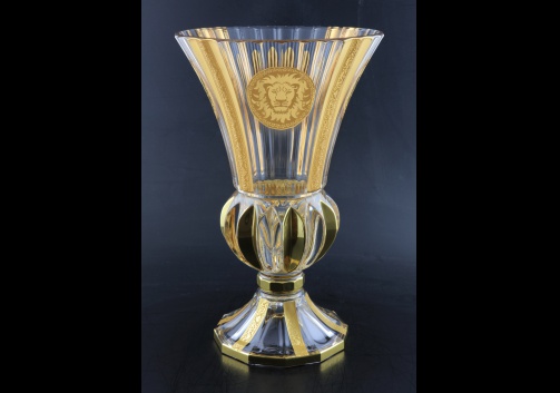 Adagio VVA AOGC Vase 35cm 1pc in Romance&Leo Golden Classic Decor (43-405)