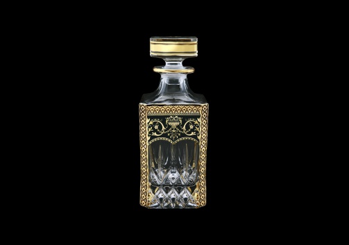 Opera WD OEGB Whisky Decanter 750ml 1pc in Flora´s Empire Golden Black Decor (26-661)
