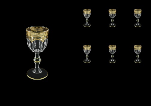 Provenza C5 PELK Liqueur Glasses 50ml 6pcs in Flora´s Empire G. Crystal Light (20-521/L)