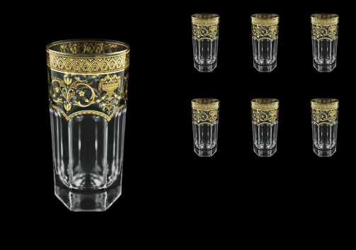 Provenza B0 PELK Water Glasses 370ml 6pcs in Flora´s Empire G. Crystal Light  (20-525/L)