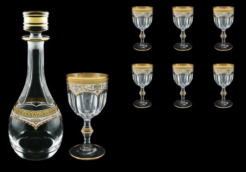 Provenza Set RD+C2 PEGW 900ml+6x230ml, in Flora´s Empire Gold. White D. (21-529/523)