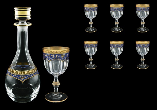 Provenza Set RD+C2 PEGC 900ml+6x230ml, in Flora´s Empire Gold. Blue D. (23-529/523)