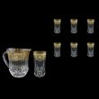 Adagio Set J+B0 AELK 1230ml+6x400ml 1+6pcs in F. Empire G. Crystal Light (20-597/596/L)