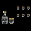 Trix Set WD+B2 TEGC Whisky Set 800ml+6x400ml in Flora´s Empire Gold. Blue D. (23-569/566)