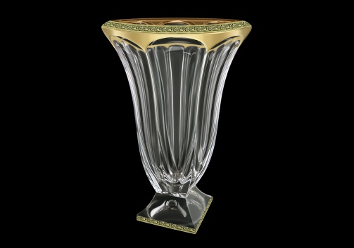 Panel VV PMGB CH Vase 36cm 1pc in Lilit Golden Black Decor (31-191)