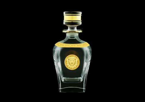 Fusion WD FOGC Whisky Decanter 800ml 1pc in Romance&Leo Golden Classic Decor (43-435)