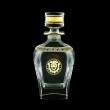 Fusion WD FLGB Whisky Decanter 800ml 1pc in Antique&Leo Golden Black Decor (42-435)
