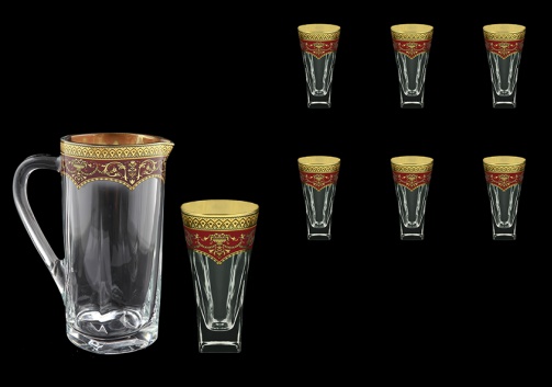 Fusion Set J+B0 FEGR Water 1230ml+6x384ml in Flora´s Empire Gold. Red D. (22-550/548)