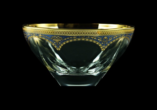 Fusion MV FEGC Large Bowl 13x24,5cm 1pc in Flora´s Empire Golden Blue Decor (23-576)