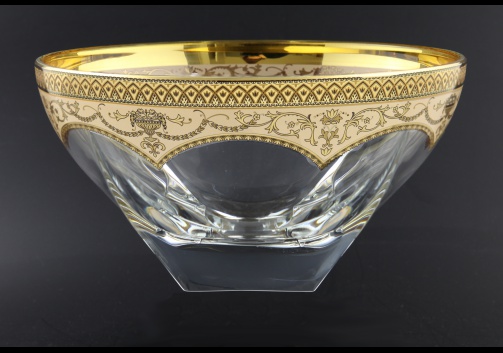 Fusion MV FEGI Large Bowl 13x24,5cm 1pc in Flora´s Empire Golden Ivory Decor (25-576)