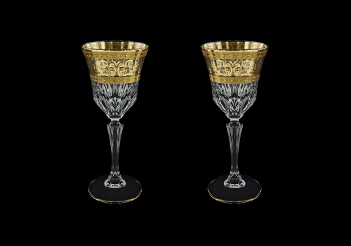 Adagio C4 AALK Wine Glasses 150ml 2pcs in Allegro Golden Light Decor (65-642/2/L)