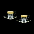 Fusion ES FNGC Cup Espresso 76ml 2pcs in Romance Golden Classic Decor (33-335/2)